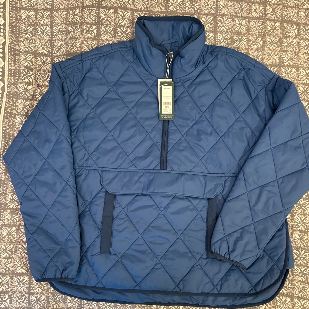 Alpine Design Blue Quilted Women's Puffer Jacket